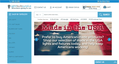 Desktop Screenshot of lightbulbsurplus.com
